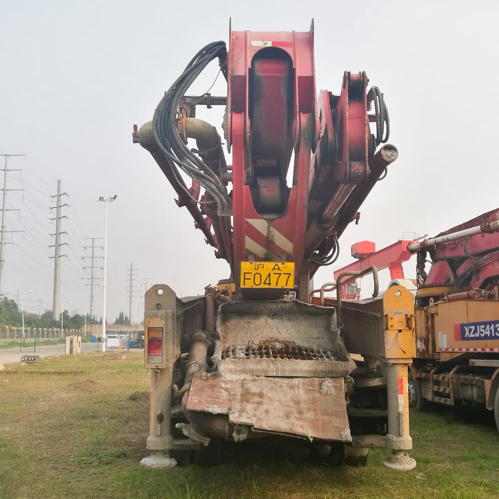 XCMG Used HB52A Truck-Mounted Concreted Boom Pumps for sale